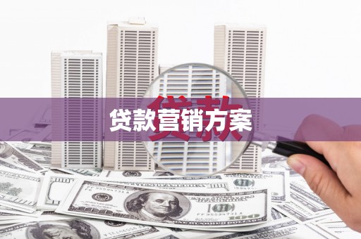 中寮贷款营销方案