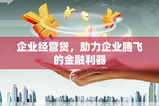 中寮企业经营贷，助力企业腾飞的金融利器