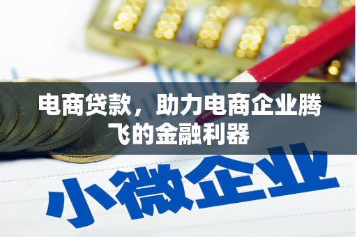 中寮电商贷款，助力电商企业腾飞的金融利器
