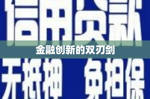 中寮金融创新的双刃剑