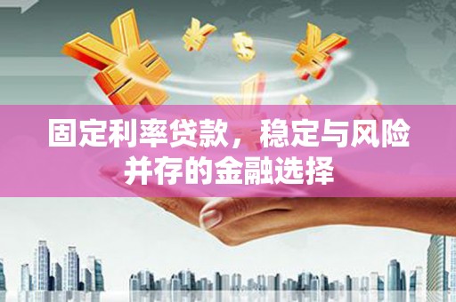 中寮固定利率贷款，稳定与风险并存的金融选择
