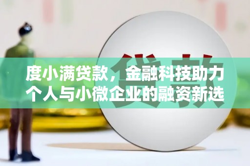 中寮度小满贷款，金融科技助力个人与小微企业的融资新选择