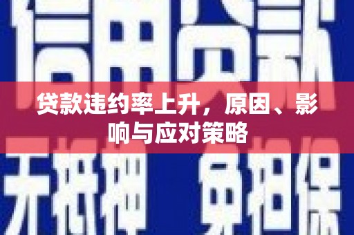 中寮贷款违约率上升，原因、影响与应对策略