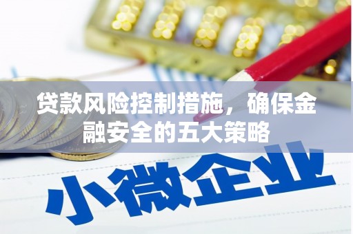 中寮贷款风险控制措施，确保金融安全的五大策略