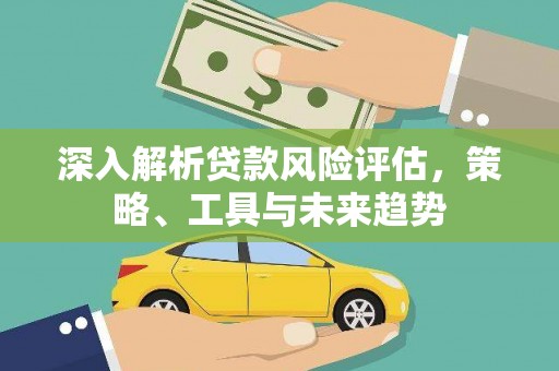 中寮深入解析贷款风险评估，策略、工具与未来趋势