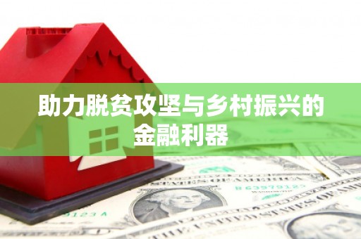 中寮助力脱贫攻坚与乡村振兴的金融利器