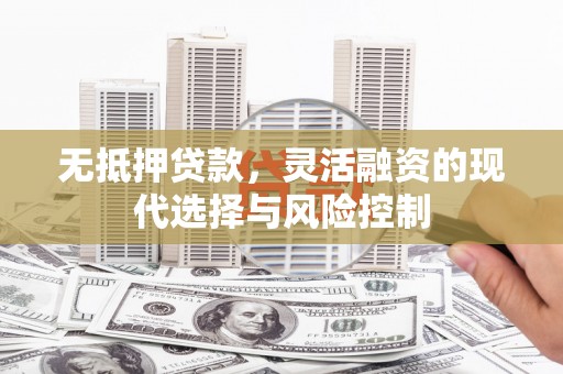 中寮无抵押贷款，灵活融资的现代选择与风险控制