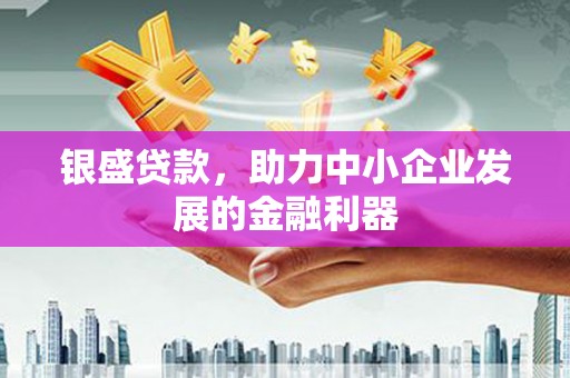 中寮银盛贷款，助力中小企业发展的金融利器
