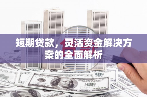 中寮短期贷款，灵活资金解决方案的全面解析