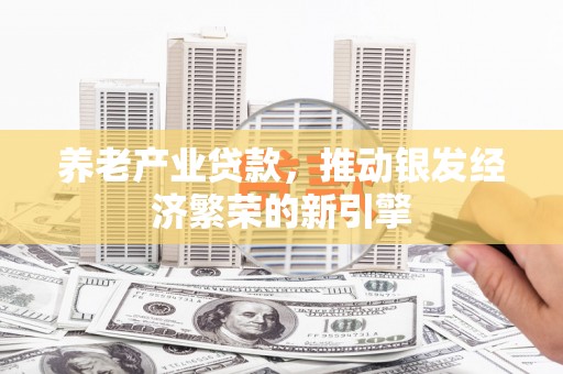 中寮养老产业贷款，推动银发经济繁荣的新引擎