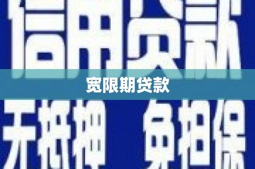 中寮宽限期贷款