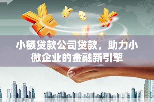 中寮小额贷款公司贷款，助力小微企业的金融新引擎