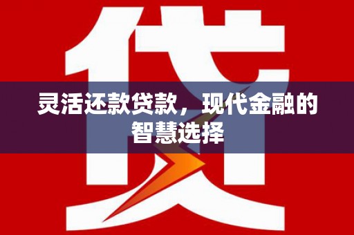 中寮灵活还款贷款，现代金融的智慧选择