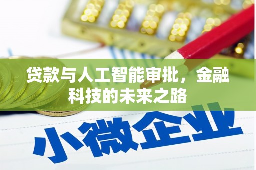 中寮贷款与人工智能审批，金融科技的未来之路