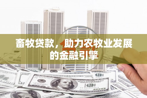 中寮畜牧贷款，助力农牧业发展的金融引擎