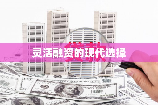 中寮灵活融资的现代选择